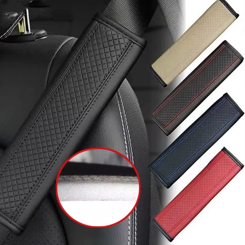PU Leather Embossed Three-dimensional Car Seat Belt Shoulder Cover Anti-stretching Decompression Shoulder Pads Car Accessories
PU Leather Embossed Three-dimensional Car Seat Belt Shoulder Cover Anti-stretching Decompression Shoulder Pads Car Accessories