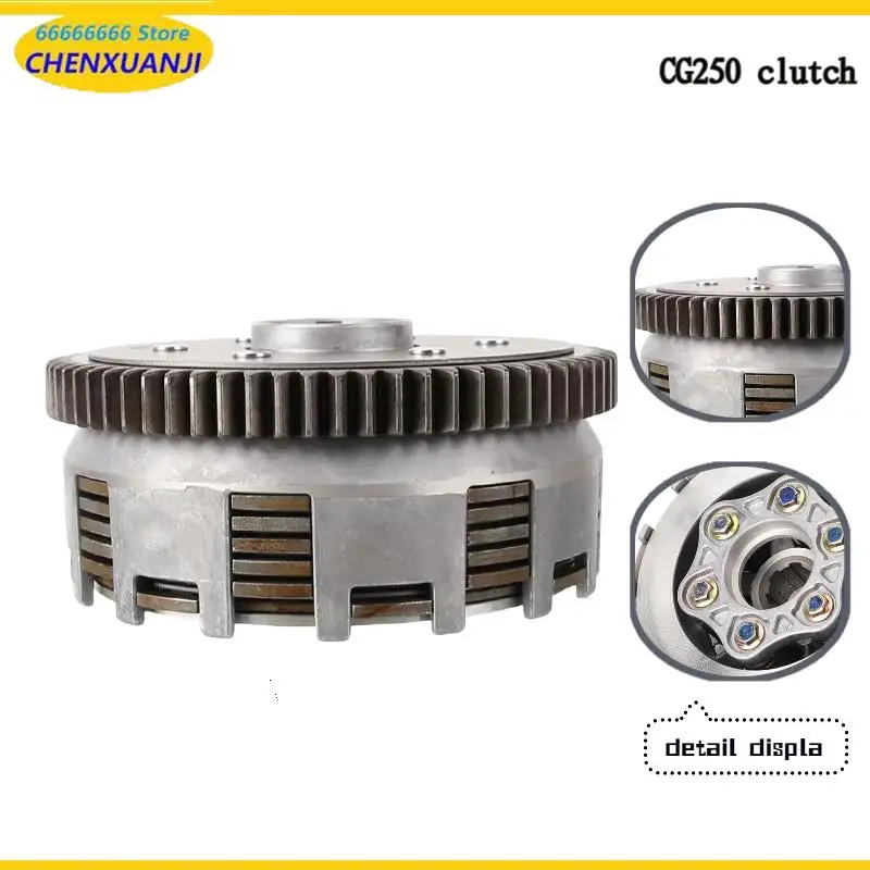 100% Brand New Clutch Assembly - Replaceable Accessories for Italika 250SZ Dt200 Dt250 Ft200 Motorcycles
100% Brand New Clutch Assembly - Replaceable Accessories for Italika 250SZ Dt200 Dt250 Ft200 Motorcycles