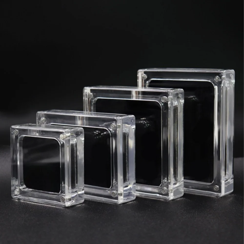 Small Size Jewelry Display Box Lockable Acrylic Magnetic Gemstone Casket High-Quality Necklace Storage For Gift Box New 2024
Small Size Jewelry Display Box Lockable Acrylic Magnetic Gemstone Casket High-Quality Necklace Storage For Gift Box New 2024