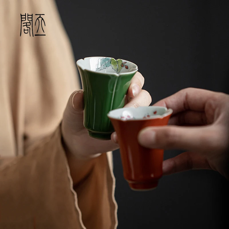 Hand-Painted Underglaze Floral Cerc Tea Cup Men's Sle Personal Special Tea Drinking Cup Chinese Sle Tea Set Crt
Hand-Painted Underglaze Floral Cerc Tea Cup Men's Sle Personal Special Tea Drinking Cup Chinese Sle Tea Set Crt