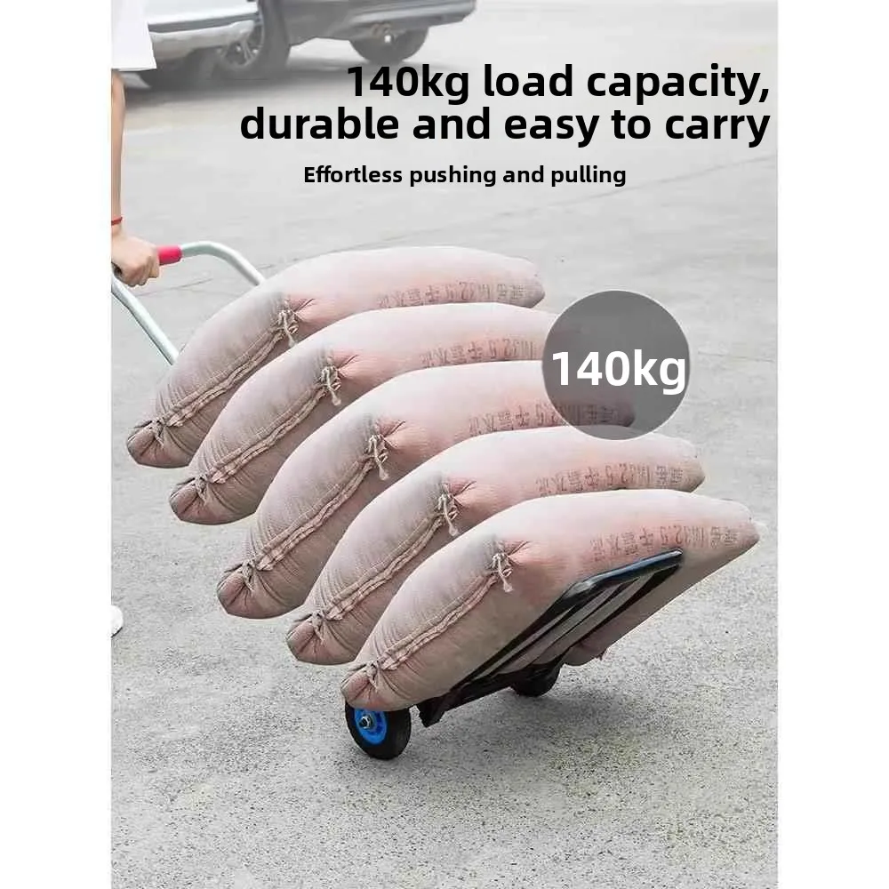 Foldable Hand-Pulled Cargo Trailer Dolly Double Wheel Lage Cart Portable op Cart for Household Storage Organization
Foldable Hand-Pulled Cargo Trailer Dolly Double Wheel Lage Cart Portable op Cart for Household Storage Organization