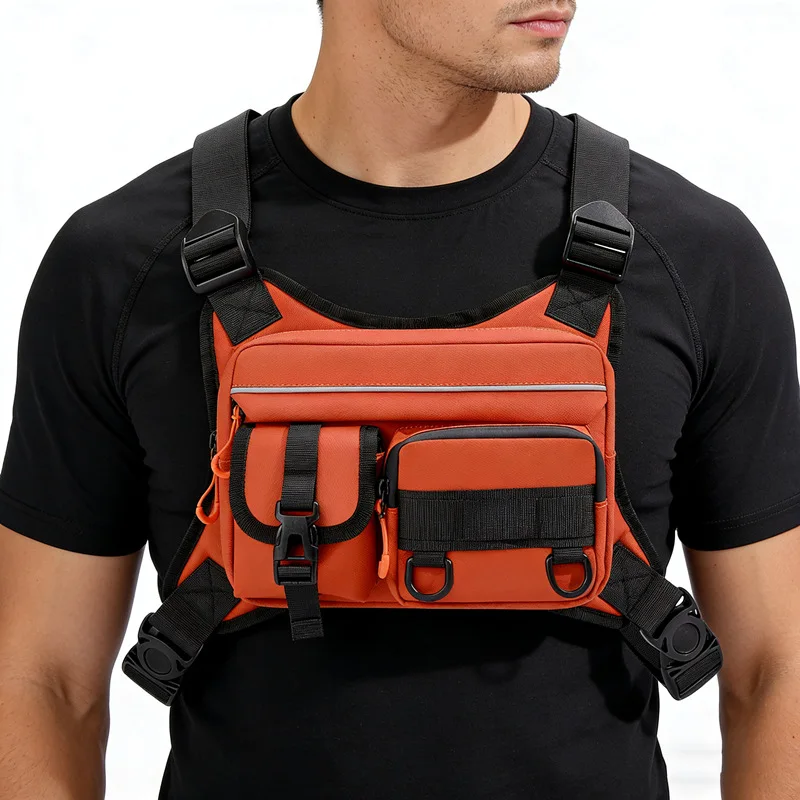 1pcs Oxford Fabric Multifunctional Fishing Chest Rig, Tactical Lure Vest Pack with Adjustable Straps
1pcs Oxford Fabric Multifunctional Fishing Chest Rig, Tactical Lure Vest Pack with Adjustable Straps