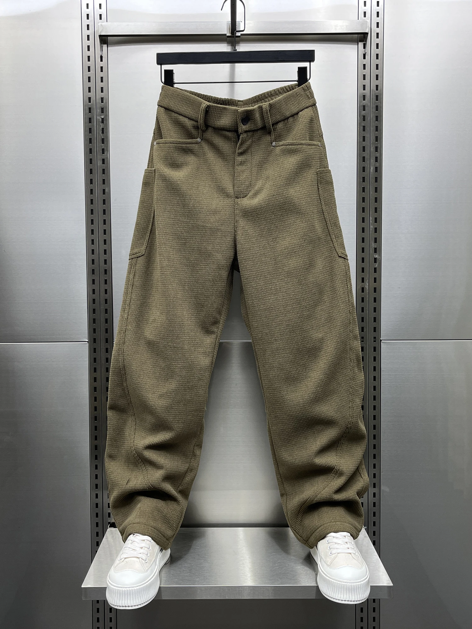 Korean Sle Corduroy Straight Leg Casual Pants Men's Autumn Winter New Youth American Cool Pure Color Wide Leg Pants
Korean Sle Corduroy Straight Leg Casual Pants Men's Autumn Winter New Youth American Cool Pure Color Wide Leg Pants