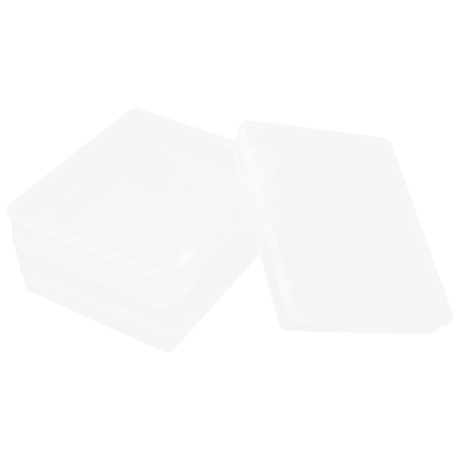 4pcs Poker Cards Storage Box Clear Pp Material Durable Cards Organizer Rectangular Container For Home Desktop Playing Card
4pcs Poker Cards Storage Box Clear Pp Material Durable Cards Organizer Rectangular Container For Home Desktop Playing Card