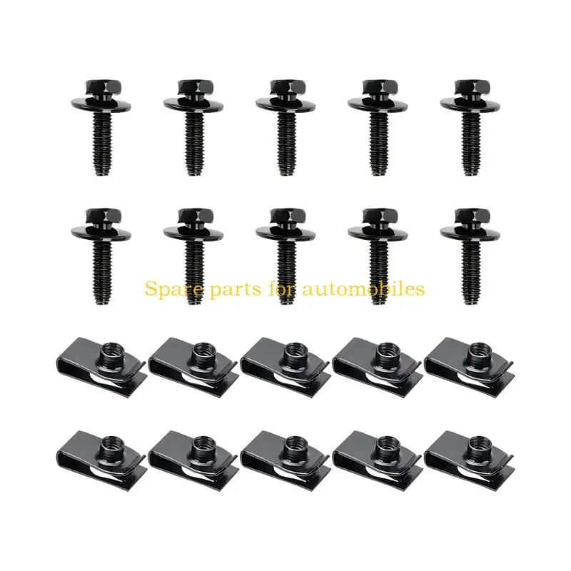 H58F Комплект крепежа для быстрой сборки Автомобильные брызговики Металлическая конструкция Универсальная
H58F Комплект крепежа для быстрой сборки Автомобильные брызговики Металлическая конструкция Универсальная