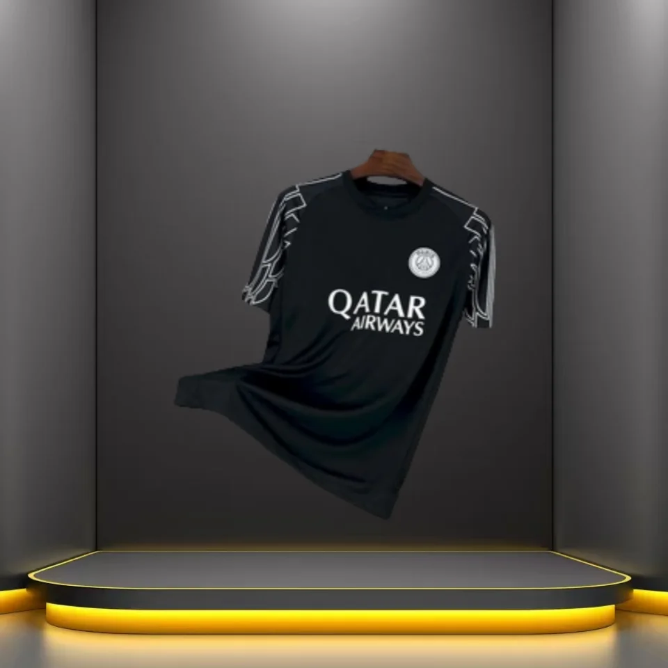 2025-2026 Новая четвертая майка Парижа Saint-Germain для детей и взрослых, свободная тренировочная футболка с короткими рукавами.
2025-2026 Новая четвертая майка Парижа Saint-Germain для детей и взрослых, свободная тренировочная футболка с короткими рукавами.