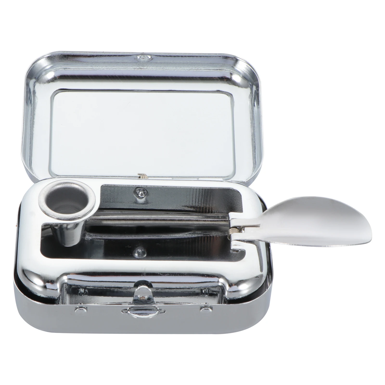 Portable Mini Ashtray Stainless Steel Compact Size Rectangle Travel Lid Waterproof Wear Resistant Metal Home
Portable Mini Ashtray Stainless Steel Compact Size Rectangle Travel Lid Waterproof Wear Resistant Metal Home