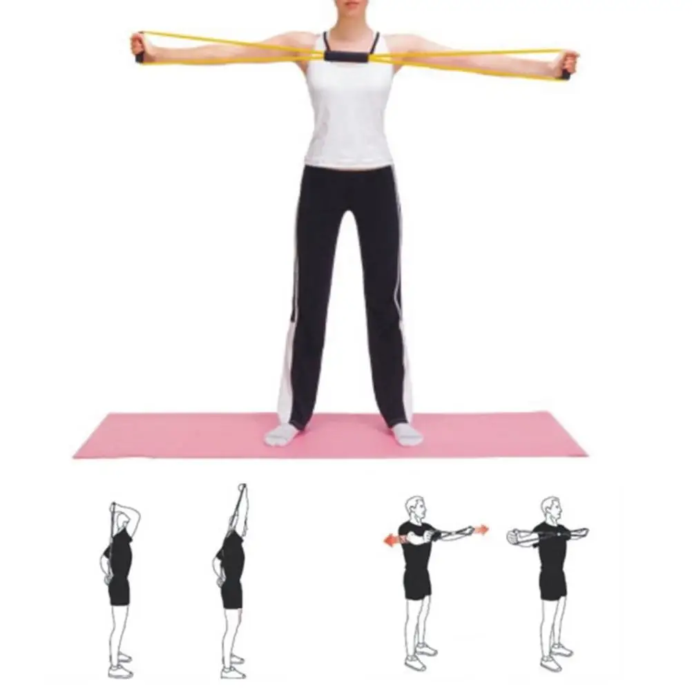 Eco-friendly Latex Resistance Bands Chest Expander Multi-function Tubes for Fitness Travel Storage
Eco-friendly Latex Resistance Bands Chest Expander Multi-function Tubes for Fitness Travel Storage