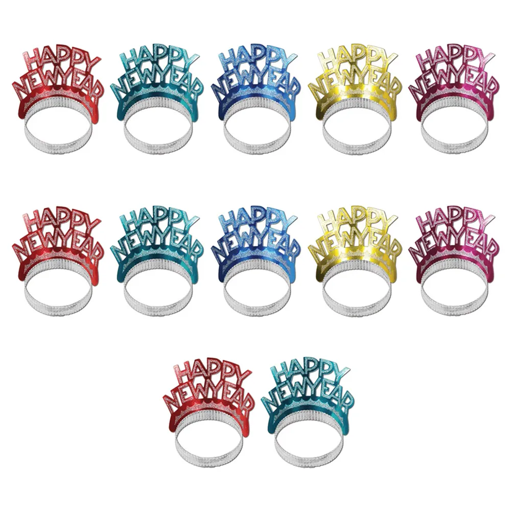 12PCS NewYearHeadband SparklingGlitter HappyNewYear EveTiara PaperHeadbands PartySupplies Favors WomenAccessories EcoFriendly
12PCS NewYearHeadband SparklingGlitter HappyNewYear EveTiara PaperHeadbands PartySupplies Favors WomenAccessories EcoFriendly