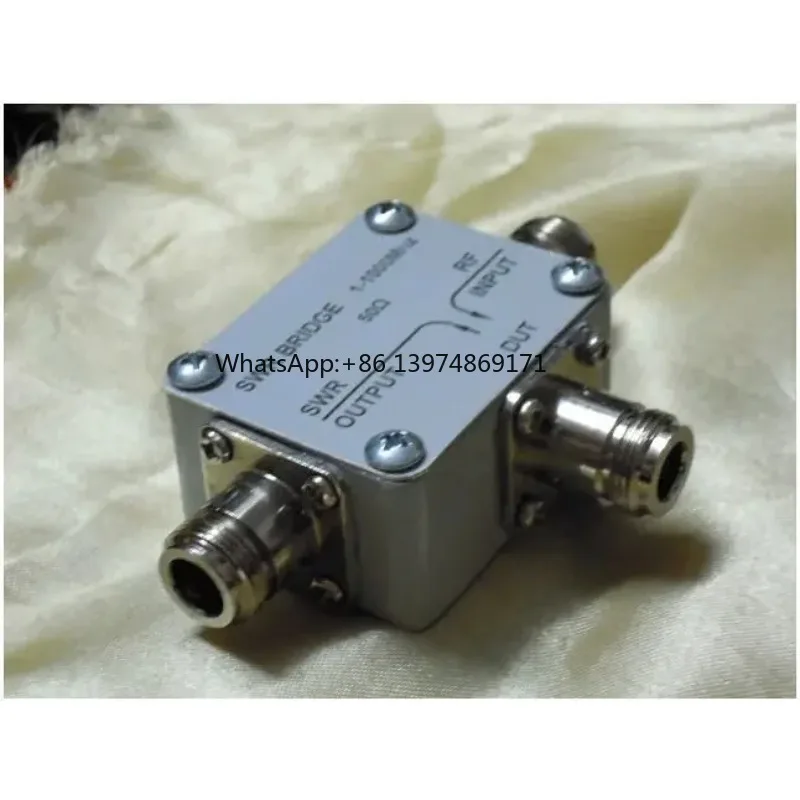 1-1000MHz 1GHz RF SWR Bridge Reflection VSWR Bridge Radio Frequency Test Instrument
1-1000MHz 1GHz RF SWR Bridge Reflection VSWR Bridge Radio Frequency Test Instrument