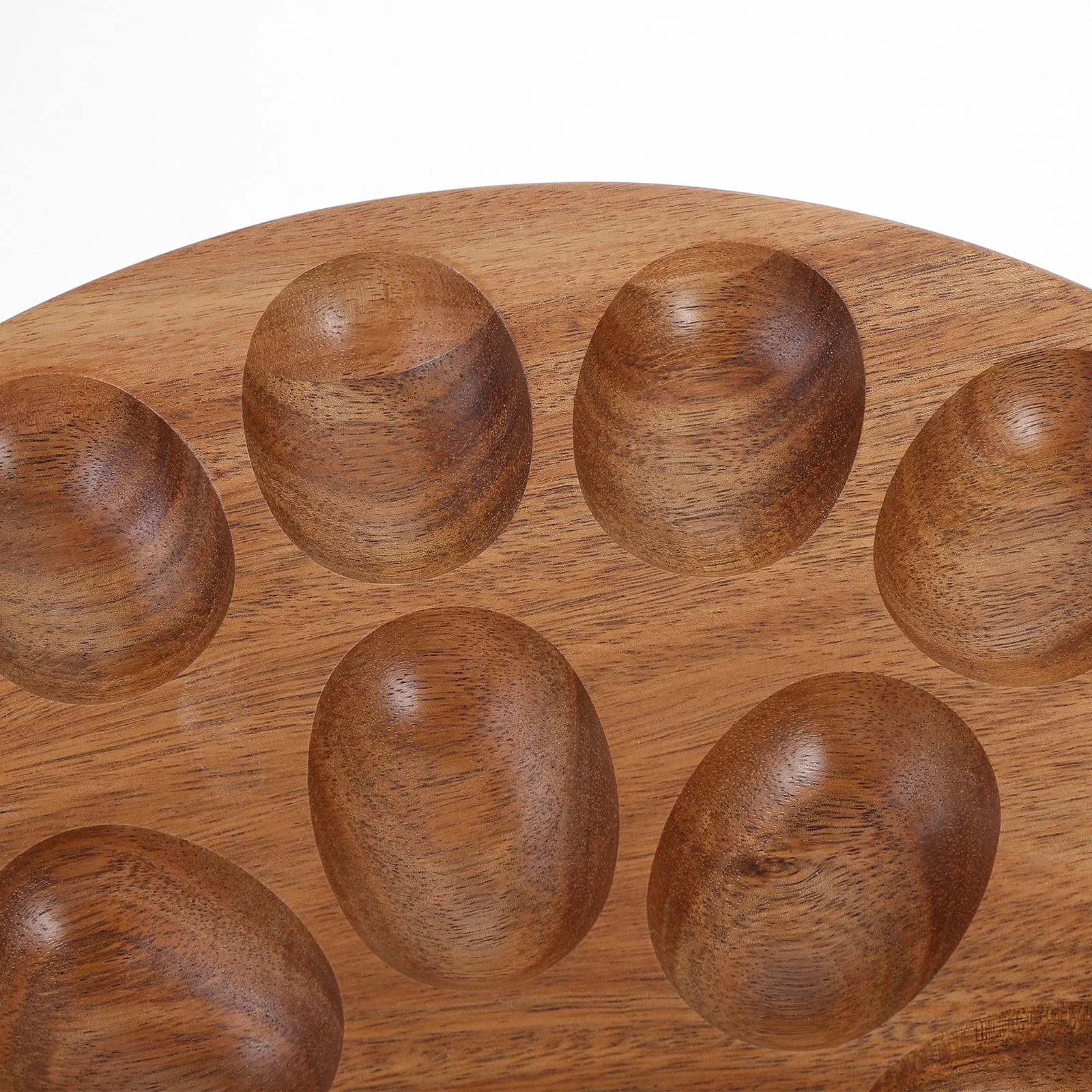 Deviled Egg Tray Acacia Mangium Wood Dish Home Kitchen Restaurant Stable Smooth Texture Easy Clean Reusable Compact Size
Deviled Egg Tray Acacia Mangium Wood Dish Home Kitchen Restaurant Stable Smooth Texture Easy Clean Reusable Compact Size