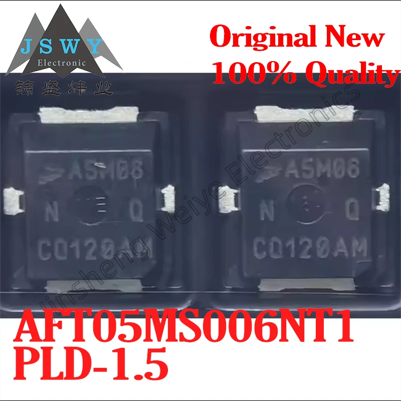 (1/10 Piece) AFT05MS006NT1 ASM06 PLD-1.5/N Channel RF Field Effect Transistor/New Original Stock Electronics 
(1/10 Piece) AFT05MS006NT1 ASM06 PLD-1.5/N Channel RF Field Effect Transistor/New Original Stock Electronics