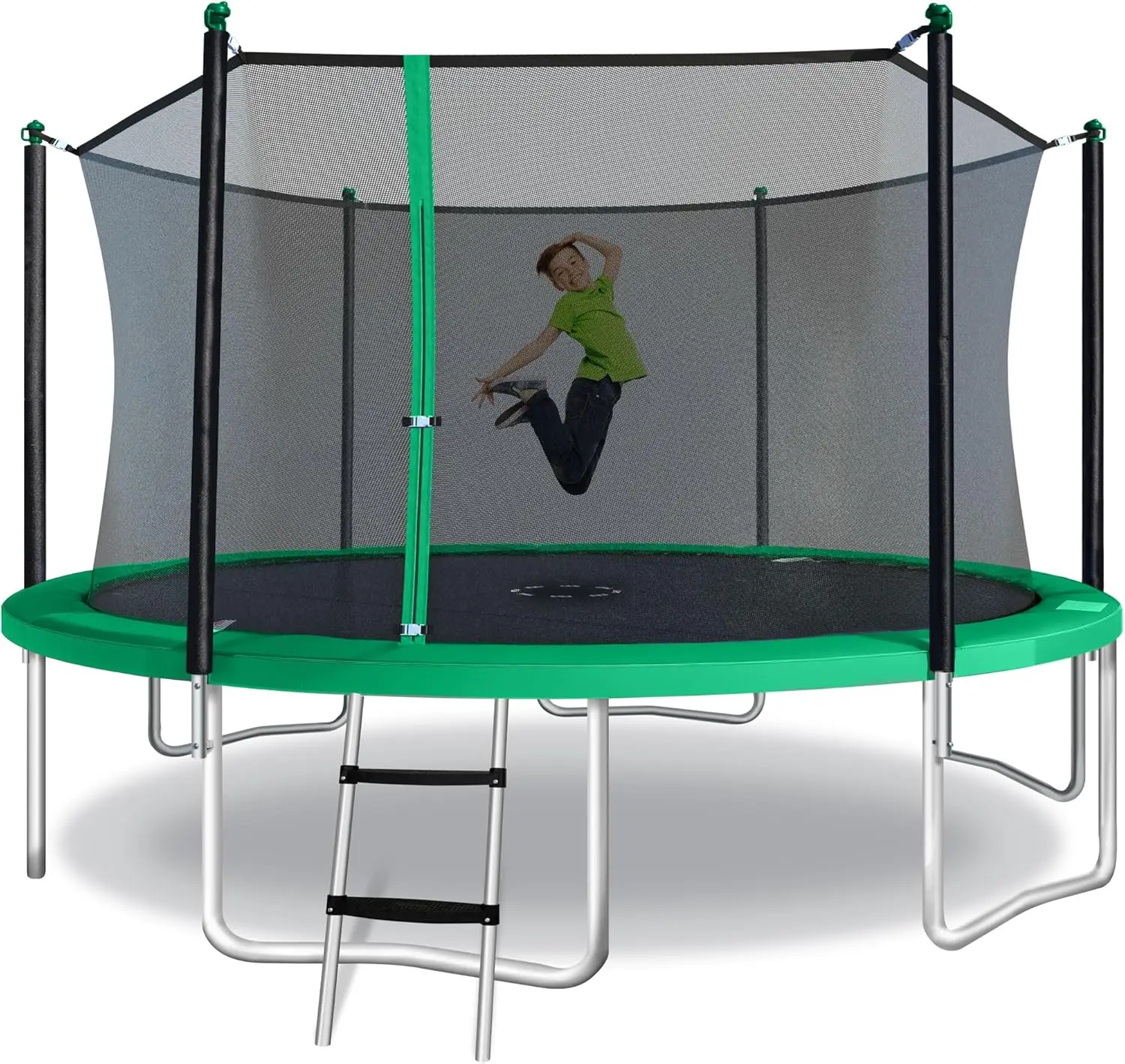 12ft Trampoline with UV Resistant Safety Enclosure ASTM Approved Safe Padded Frame Anti Rust Metal Frame Heavy Duty Outdoor Fun
12ft Trampoline with UV Resistant Safety Enclosure ASTM Approved Safe Padded Frame Anti Rust Metal Frame Heavy Duty Outdoor Fun