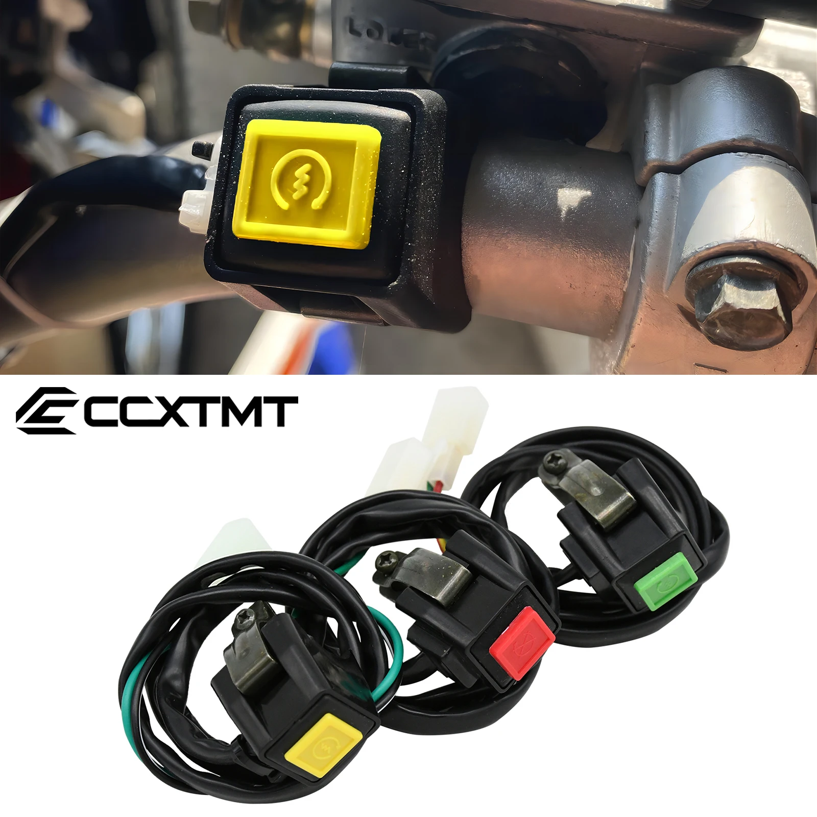 For EXC250 EXC300 Motorcycle 22mm Handlebar Universal Switch Power Ignition Start Switch Button For KTM EXC EXCF SX SXF XC XCF
For EXC250 EXC300 Motorcycle 22mm Handlebar Universal Switch Power Ignition Start Switch Button For KTM EXC EXCF SX SXF XC XCF