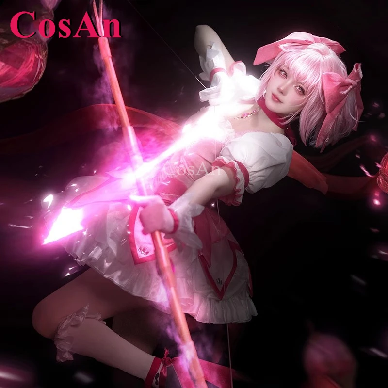 CosAn Puella Magi Madoka Magica Kaname Madoka Cosplay Costumes Gorgeous Sweet Combat Dress Halloween Party Role Play Clothing
CosAn Puella Magi Madoka Magica Kaname Madoka Cosplay Costumes Gorgeous Sweet Combat Dress Halloween Party Role Play Clothing