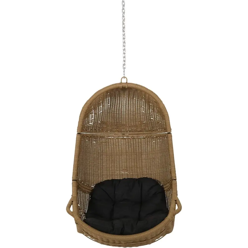 Outdoor Hanging Chair, Gray and Light Brown
Outdoor Hanging Chair, Gray and Light Brown