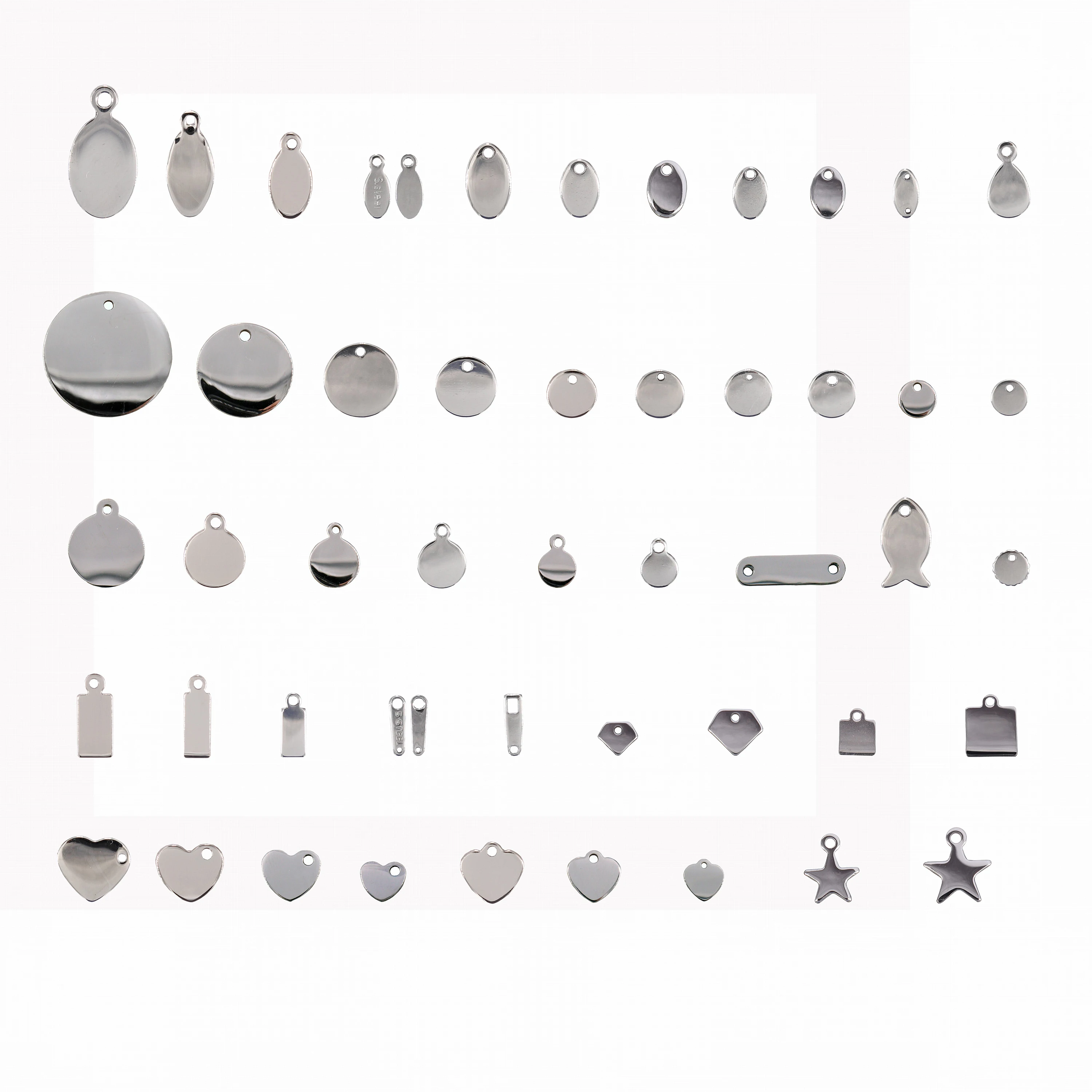 Blank (NO LOGO) Good polishing Tags Steel color Stainless steel Labels jewelry Parts accessories personality KUNAFIR
Blank (NO LOGO) Good polishing Tags Steel color Stainless steel Labels jewelry Parts accessories personality KUNAFIR