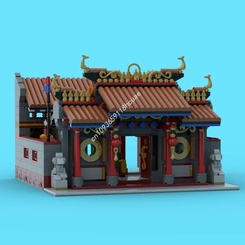 2364pcs MOC Chinese Temple Building Blocks Christmas Adult Friendly DIY Assembly Kit Ideal For Creative Enthusiasts Idea Gift
2364pcs MOC Chinese Temple Building Blocks Christmas Adult Friendly DIY Assembly Kit Ideal For Creative Enthusiasts Idea Gift