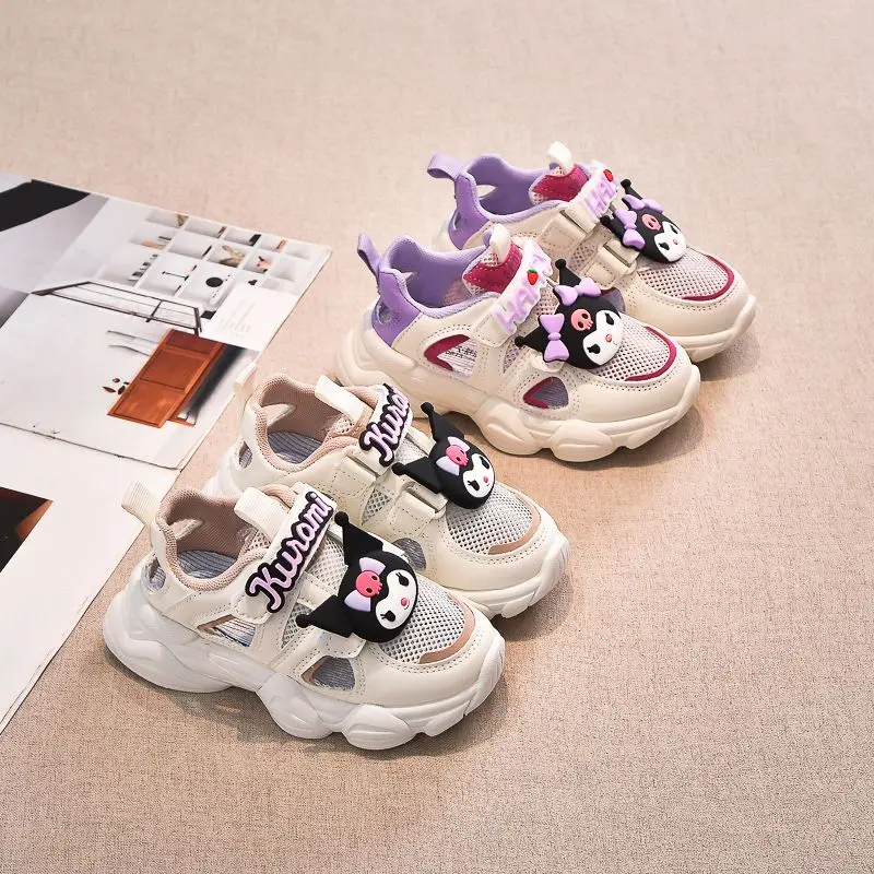 Kuromi Anime Kawaii Sanrio Girly Heart Sandals Shoes Summer Cute Cartoon Ins Children Net Fashion Sneakers Gifts for Kids
Kuromi Anime Kawaii Sanrio Girly Heart Sandals Shoes Summer Cute Cartoon Ins Children Net Fashion Sneakers Gifts for Kids