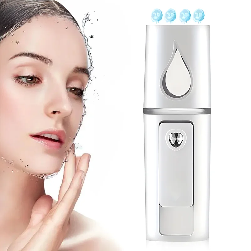 Mini Nano Face Care Mist Sprayer Cooler Facial Steamer Humidifier USB Rechargeable Face Moisturizing Nebulizer Beauty Skin Care
Mini Nano Face Care Mist Sprayer Cooler Facial Steamer Humidifier USB Rechargeable Face Moisturizing Nebulizer Beauty Skin Care
