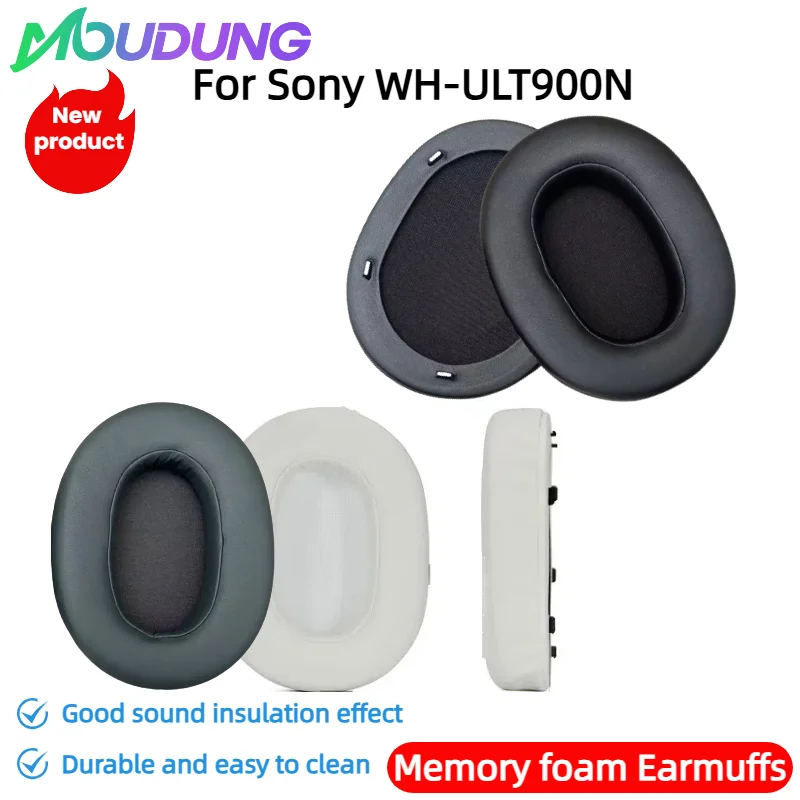 MOUDUNG Replacement Protein skin memory sponge Earpads With buckle For Sony WH-ULT900N Ear Cushion Headphone Ear Pad
MOUDUNG Replacement Protein skin memory sponge Earpads With buckle For Sony WH-ULT900N Ear Cushion Headphone Ear Pad