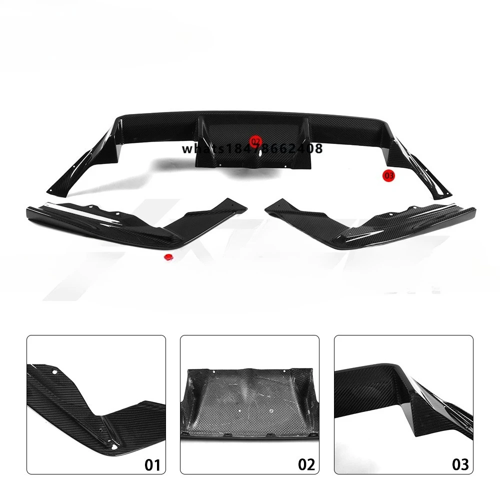 Dry Carbon Fiber 3D Style Rear Bumper Diffuser Rear Lower Diffuser Upgraded Body Kit for G87 M2 Rear Lower Valance
Dry Carbon Fiber 3D Style Rear Bumper Diffuser Rear Lower Diffuser Upgraded Body Kit for G87 M2 Rear Lower Valance
