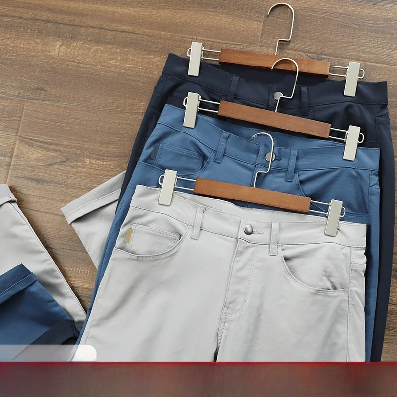 T286 Men's Slim Fit Casual Pants Elastic Fabric Spring Summer Thin Classic Five ket Busin Casual Long Pants
T286 Men's Slim Fit Casual Pants Elastic Fabric Spring Summer Thin Classic Five ket Busin Casual Long Pants