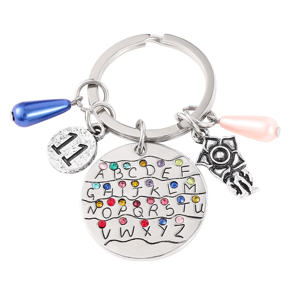 Hot Movie Style 26-Letter Number 11 Keychain, Retro Rhinestone Bag Key Ring Charm Collectible
Hot Movie Style 26-Letter Number 11 Keychain, Retro Rhinestone Bag Key Ring Charm Collectible