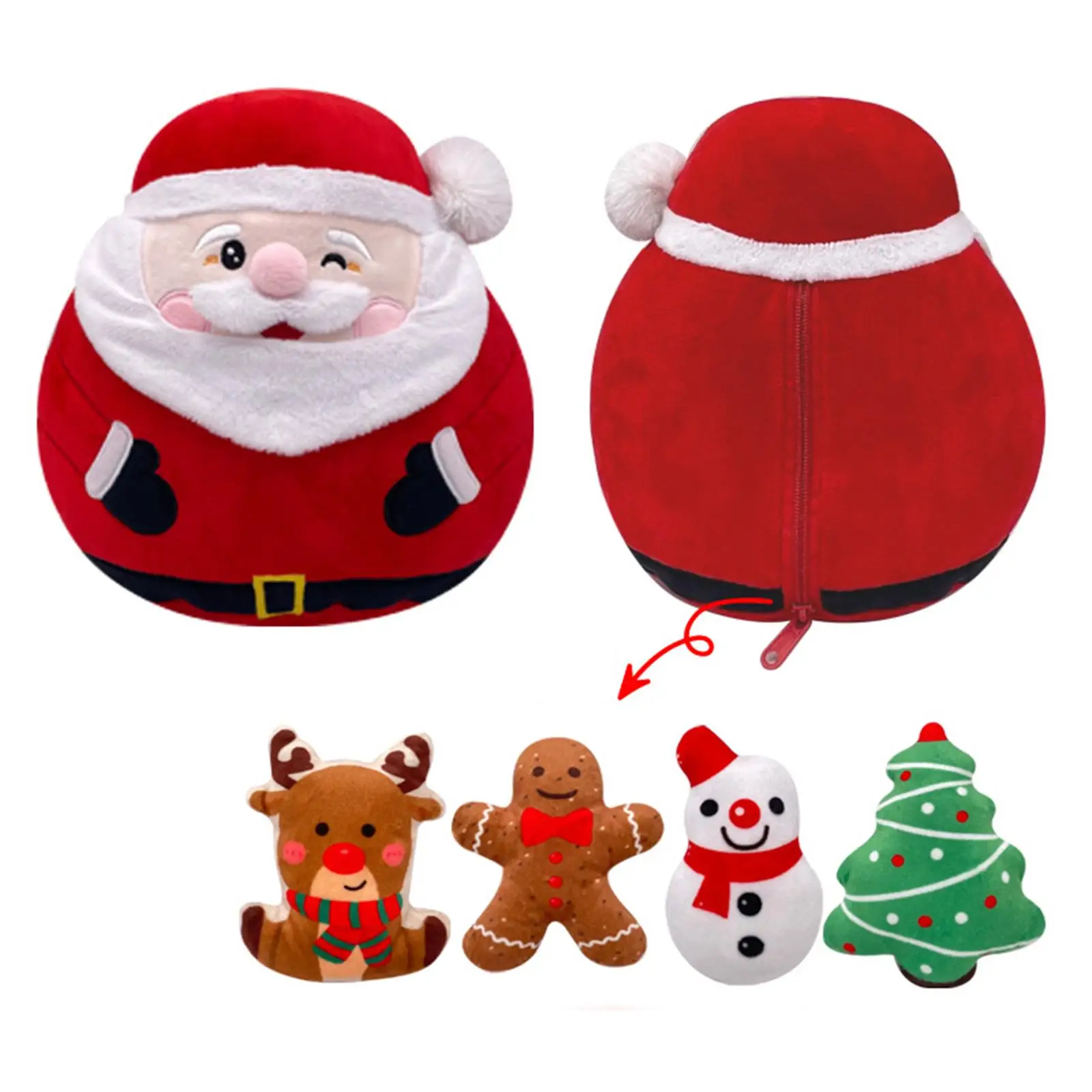 Christmas Santa Plush Toy Christmas Tree Doll Home Decorations Plush Figures for
Christmas Santa Plush Toy Christmas Tree Doll Home Decorations Plush Figures for