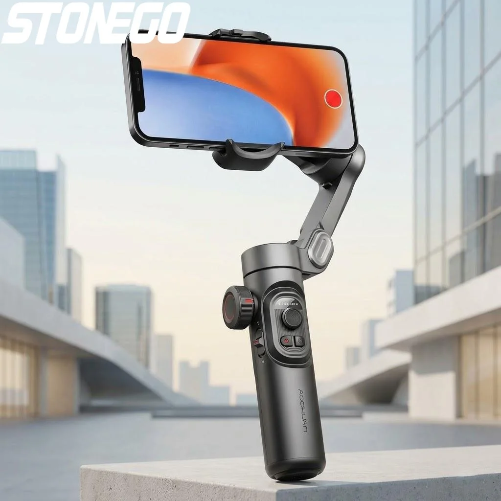 3 Axis Phone Gimbal Stabilizer Handheld Anti Shake for Smartphone Smooth Video Selfie Stick with Face Tracking Portable Tripod
3 Axis Phone Gimbal Stabilizer Handheld Anti Shake for Smartphone Smooth Video Selfie Stick with Face Tracking Portable Tripod