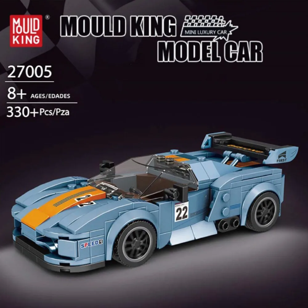 Mould King 918 RSR Cars Toys with Display Case Model Car Toy Cars Building Blocks Race Car Building Kits for Adults and Teens
Mould King 918 RSR Cars Toys with Display Case Model Car Toy Cars Building Blocks Race Car Building Kits for Adults and Teens