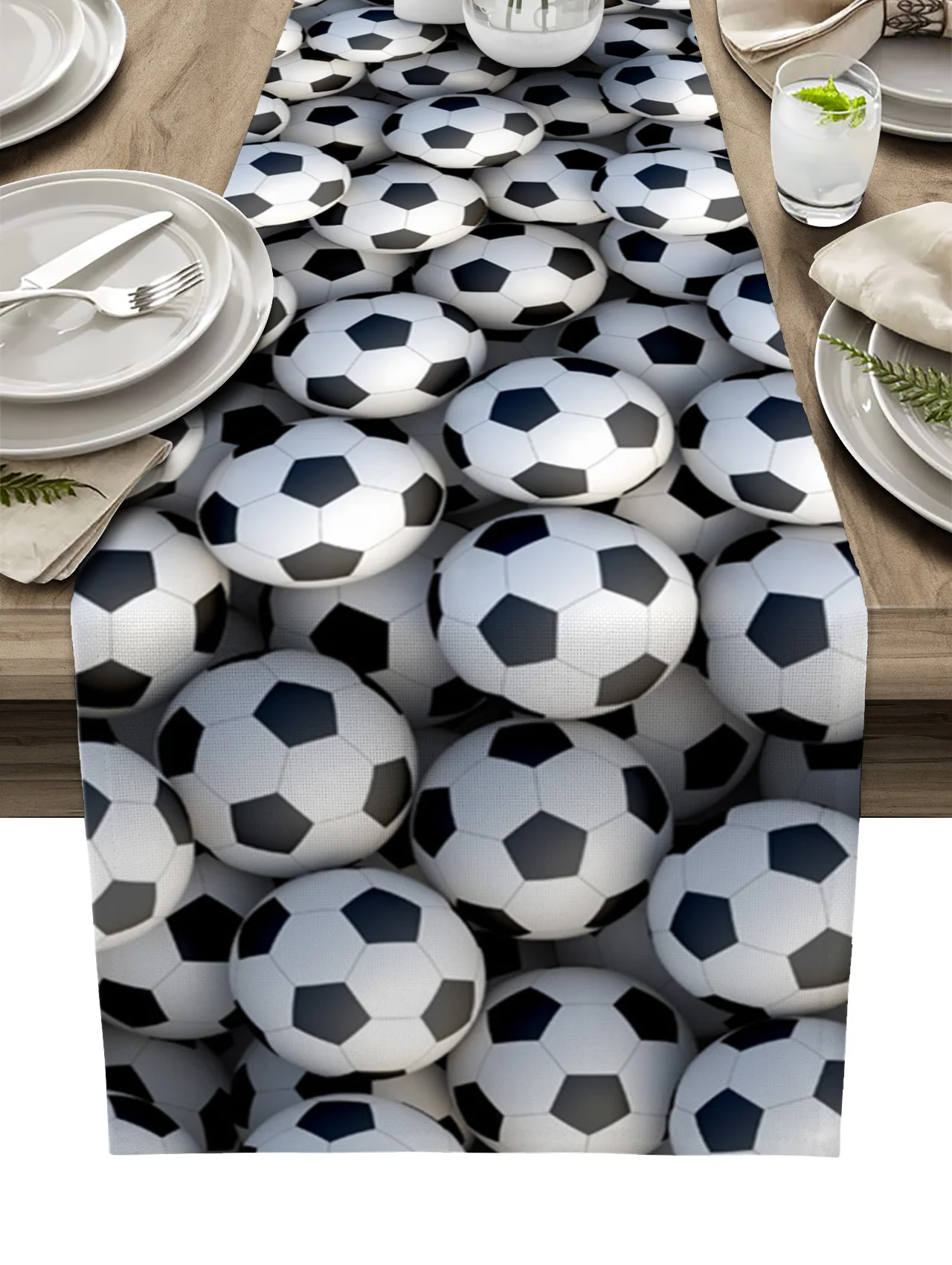 Sport Football Texture Table Runner Wedding Holiday Party Dining Table Cover Cloth Placemat Napkin Home Kitchen Decoration
Sport Football Texture Table Runner Wedding Holiday Party Dining Table Cover Cloth Placemat Napkin Home Kitchen Decoration