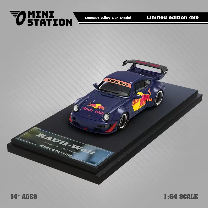 【Pre-order】Mini Station 1:64 RWB964 Red Bull #33 Alloy Car Model for Collection Display Gift Appreciate
【Pre-order】Mini Station 1:64 RWB964 Red Bull #33 Alloy Car Model for Collection Display Gift Appreciate