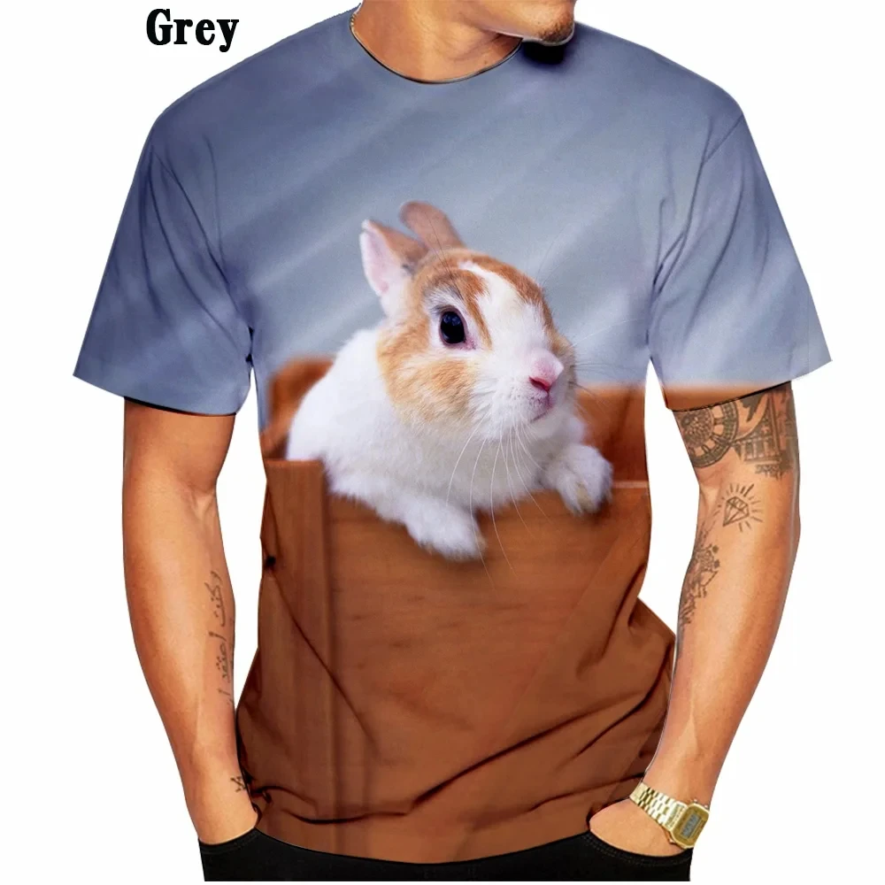 Newest Funny Easter Rabbit T Shirt Men/women Fashion 3D Printed Short Sleeve Harajuku Style Tshirt Summer Kids Streetwear Tops
Newest Funny Easter Rabbit T Shirt Men/women Fashion 3D Printed Short Sleeve Harajuku Style Tshirt Summer Kids Streetwear Tops