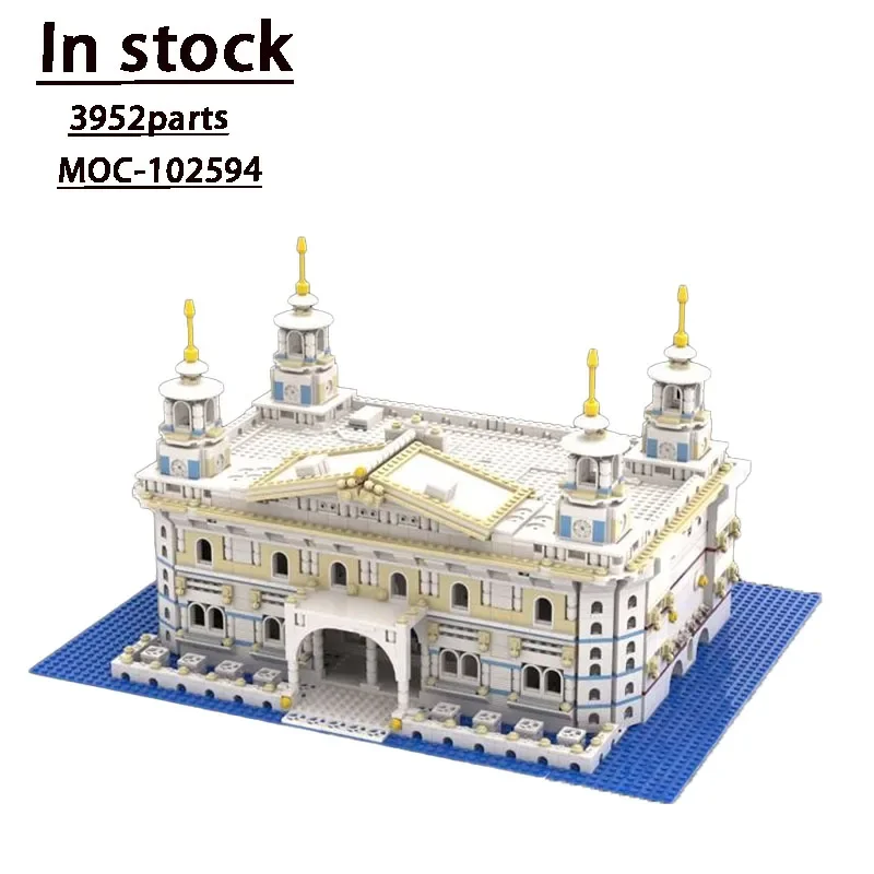 MOC- 102594 Знаменитый вид на улицу, королевский дворец, благородная комната, замок, сборка, модель строительного блока • 3952, детали, детская игрушка в подарок для мальчиков
MOC- 102594 Знаменитый вид на улицу, королевский дворец, благородная комната, замок, сборка, модель строительного блока • 3952, детали, детская игрушка в подарок для мальчиков