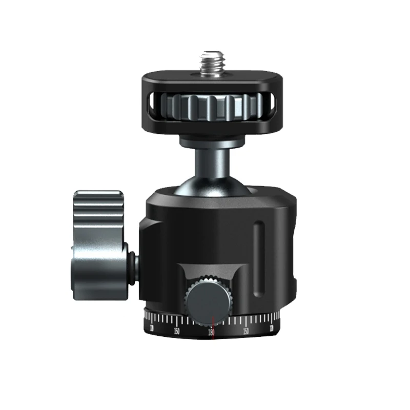 Panoramic rotating quick-loading gimbal, universal for aluminum alloy camera tripods, mobile phone holder holder holder
Panoramic rotating quick-loading gimbal, universal for aluminum alloy camera tripods, mobile phone holder holder holder