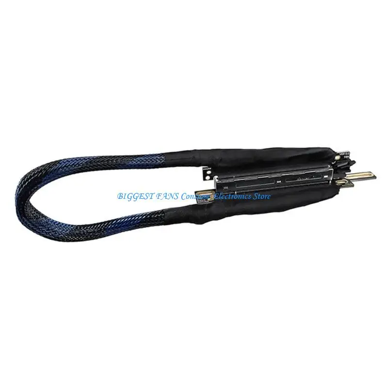 F68B 270 Degree PCIe 5.0 X16 GPU Extension Braided Cable Space Saving High Bandwidth
F68B 270 Degree PCIe 5.0 X16 GPU Extension Braided Cable Space Saving High Bandwidth