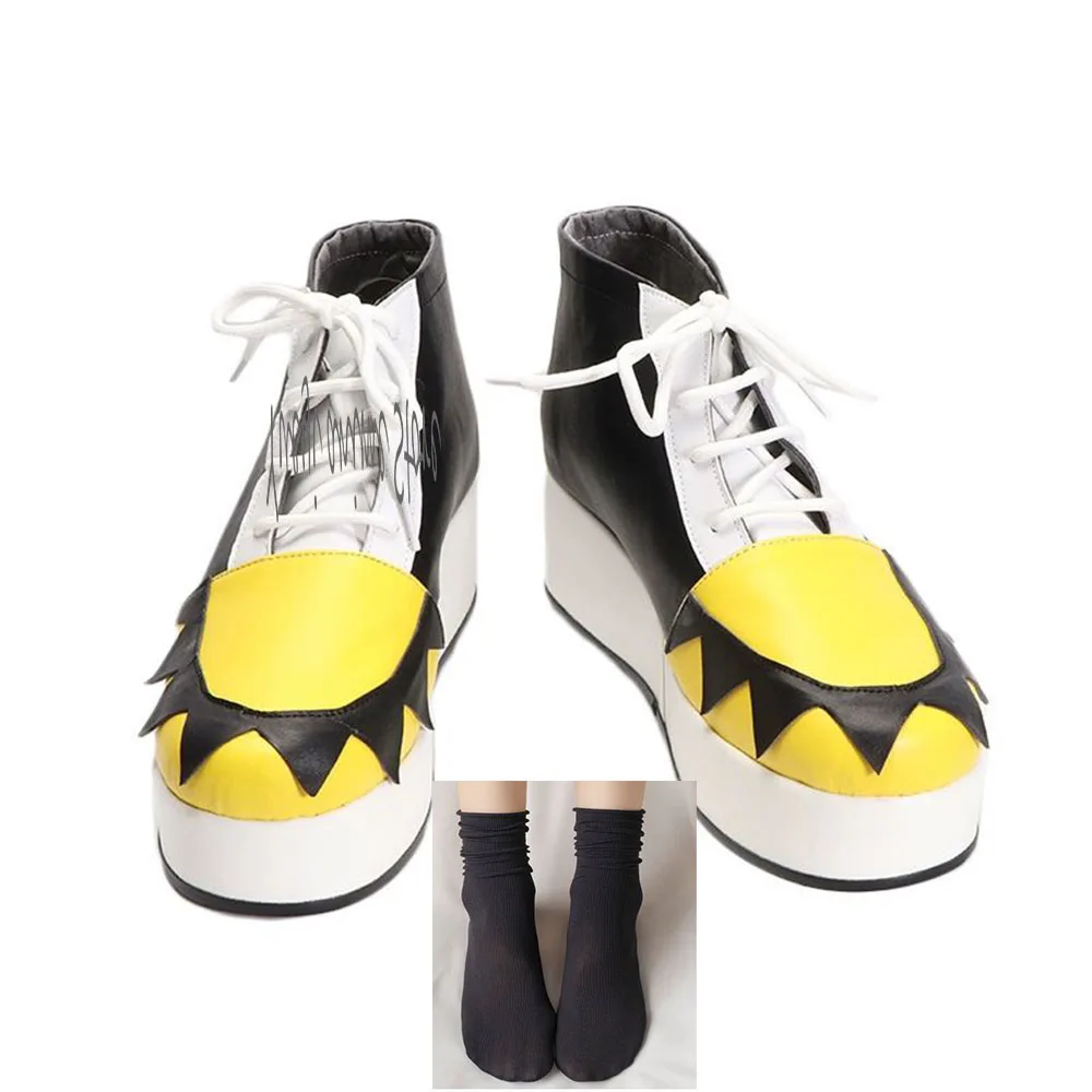 customized-Soul Evans Cosplay Boots Yellow Black Handmade Faux Leather Halloween Party Shoes
customized-Soul Evans Cosplay Boots Yellow Black Handmade Faux Leather Halloween Party Shoes