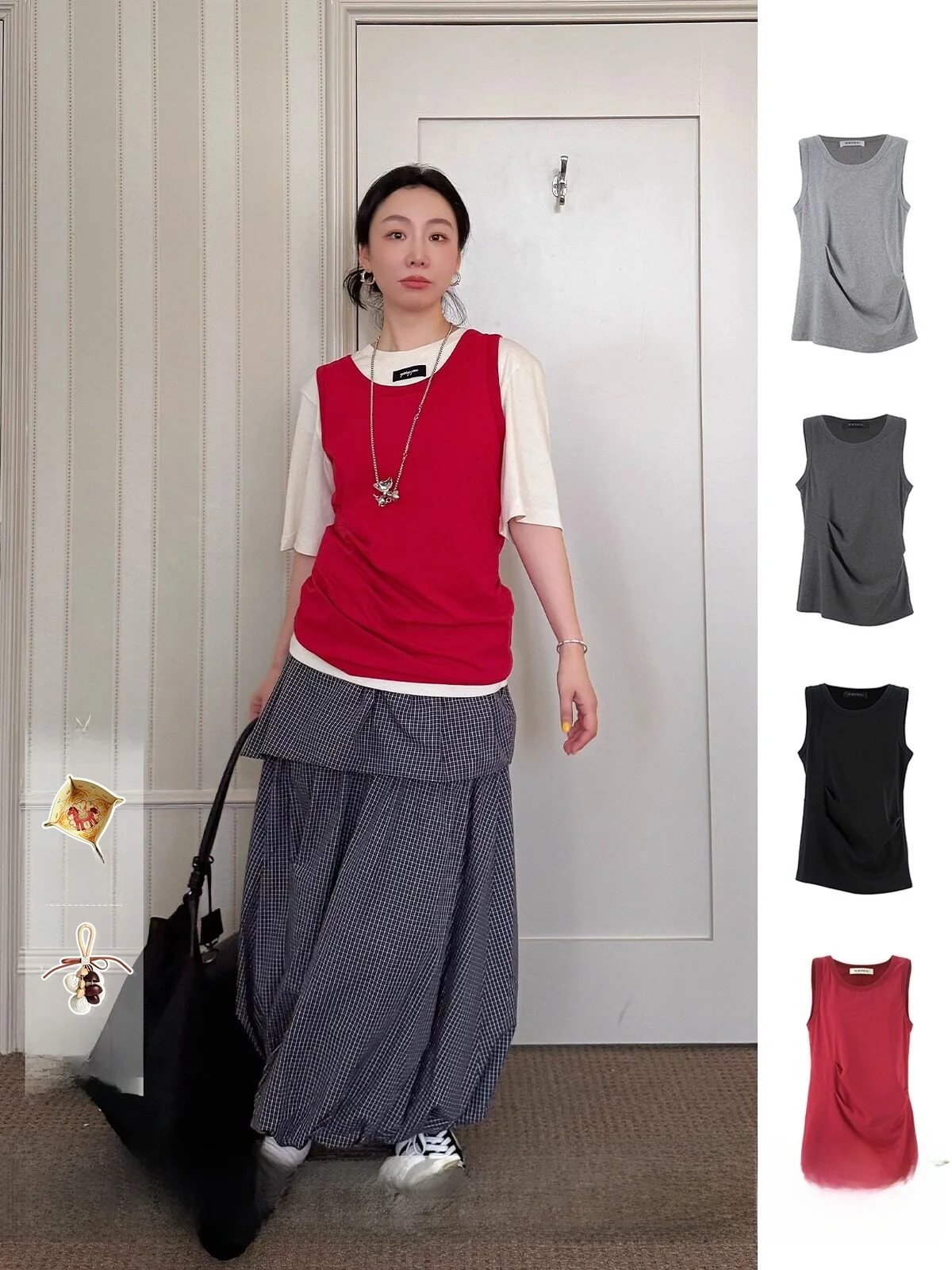 Brand YOEYYOU Women's Vest Autumn Winter Folded Quantity Handkerchief Style Casual Cotton Blend Outerwear
Brand YOEYYOU Women's Vest Autumn Winter Folded Quantity Handkerchief Style Casual Cotton Blend Outerwear