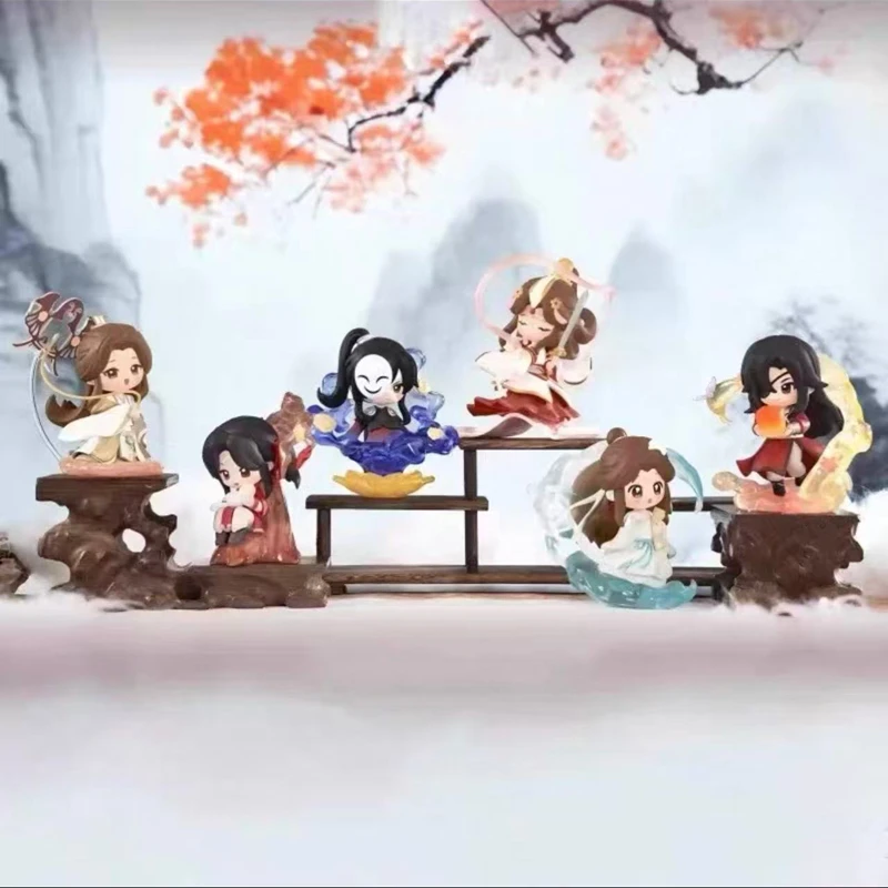 Heaven Official's Blessing: Danqing Fenghua Blind Box Tian Guan Ci Fu Mystery Box Ornaments Xie Lian Hua Cheng Figures Toy
Heaven Official's Blessing: Danqing Fenghua Blind Box Tian Guan Ci Fu Mystery Box Ornaments Xie Lian Hua Cheng Figures Toy