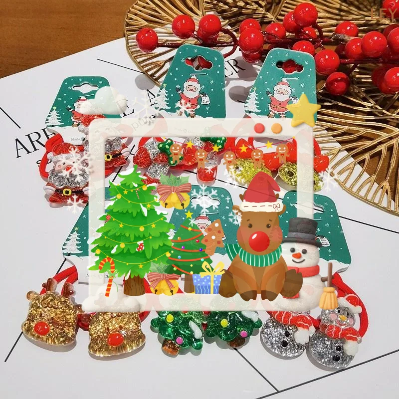 2pcs/set 2026 New Christmas Hair Accessories Girls Festive Santa Claus Hair Ties Cute Red HairPin Kid Holiday Party Hairpins
2pcs/set 2026 New Christmas Hair Accessories Girls Festive Santa Claus Hair Ties Cute Red HairPin Kid Holiday Party Hairpins
