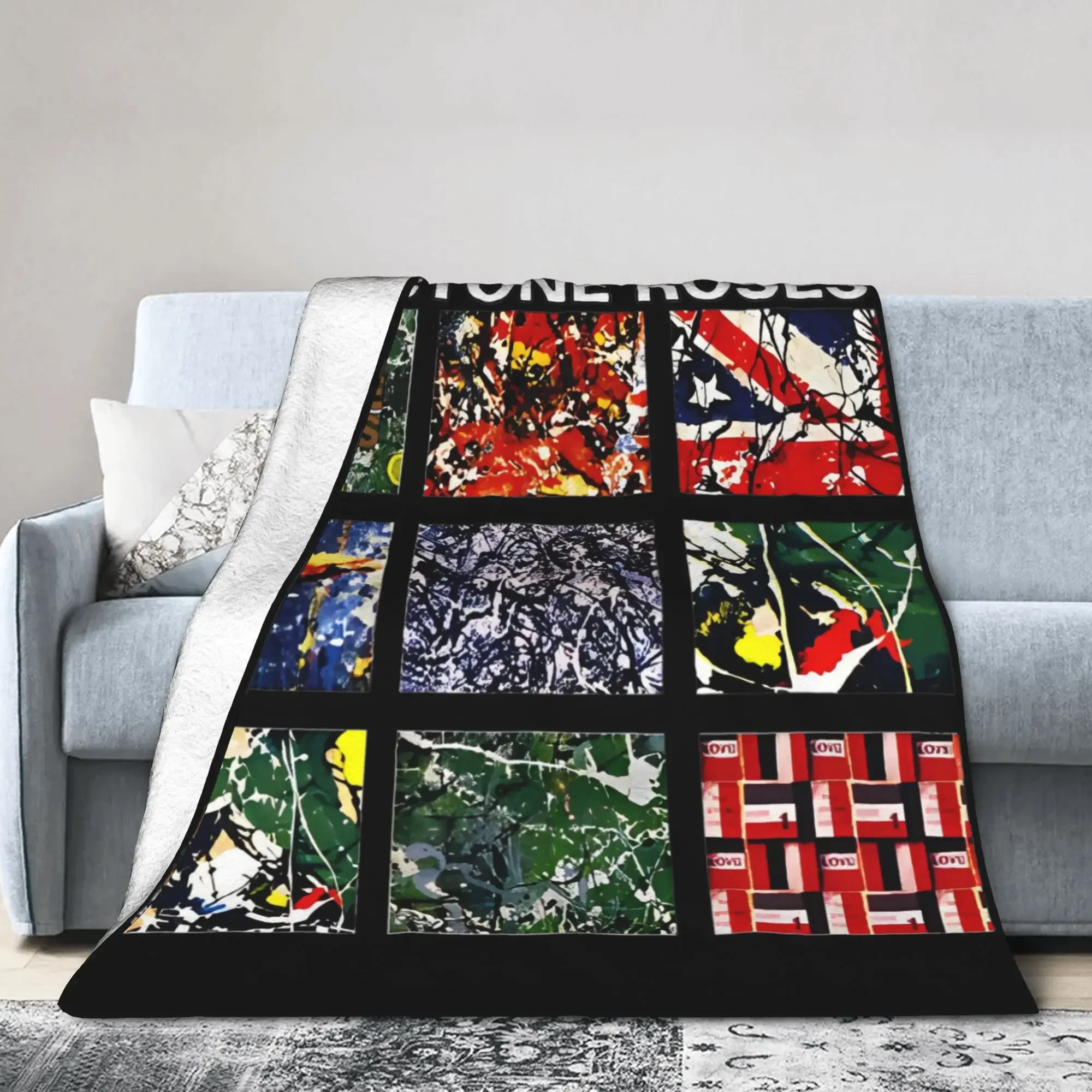 The Stone Roses Logo Coral Fleece Plush Throw Blanket Soft English Rock Band Themed Bedding for Home Travel Sofa Use
The Stone Roses Logo Coral Fleece Plush Throw Blanket Soft English Rock Band Themed Bedding for Home Travel Sofa Use