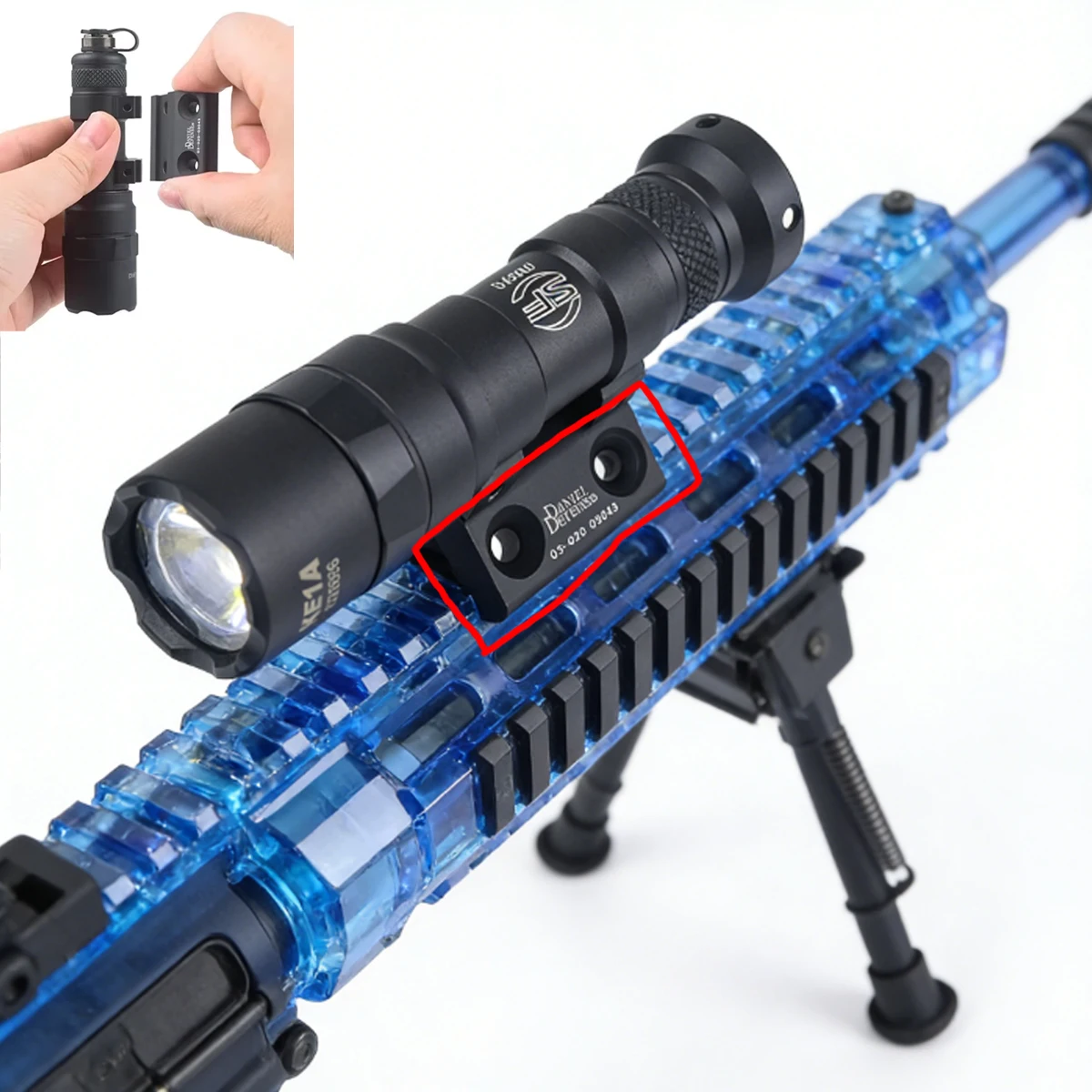 Scout Light Side Mount DANIEL DEFENSE Keymod M-LOK Rail For SureFire M300 M600 Flashlight Base Mounts Hunting Accessories
Scout Light Side Mount DANIEL DEFENSE Keymod M-LOK Rail For SureFire M300 M600 Flashlight Base Mounts Hunting Accessories