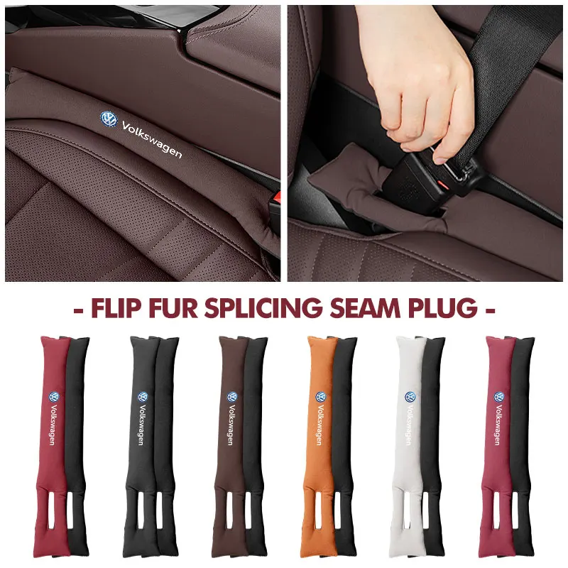 Car Sticker Styling Mouldings 2pcs Two-color Patchwork Suede Material Car Seat Gap Filler For Volkswagen VW Golf 4 5 6 7 Polo Je
Car Sticker Styling Mouldings 2pcs Two-color Patchwork Suede Material Car Seat Gap Filler For Volkswagen VW Golf 4 5 6 7 Polo Je