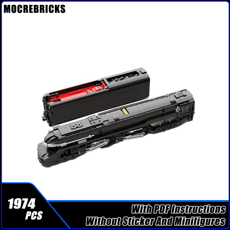 MOC Pennsylvania Railroad S1 6-4-4-6 Duplex R104 CurveTrain Building Blocks Model Bricks Boy Toys Xmas Gift
MOC Pennsylvania Railroad S1 6-4-4-6 Duplex R104 CurveTrain Building Blocks Model Bricks Boy Toys Xmas Gift