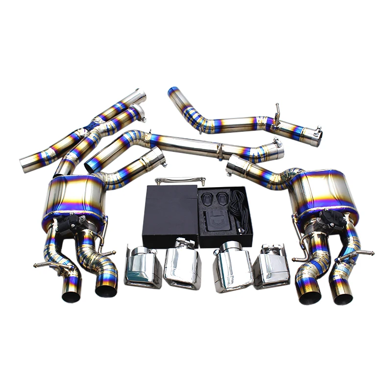OEM Titanium Exhaust Pipes For Mercedes-Benz CLS63 AMG W218 5.5T 2013-2017 Catback Muffler Valvetronic With Remote Control
OEM Titanium Exhaust Pipes For Mercedes-Benz CLS63 AMG W218 5.5T 2013-2017 Catback Muffler Valvetronic With Remote Control