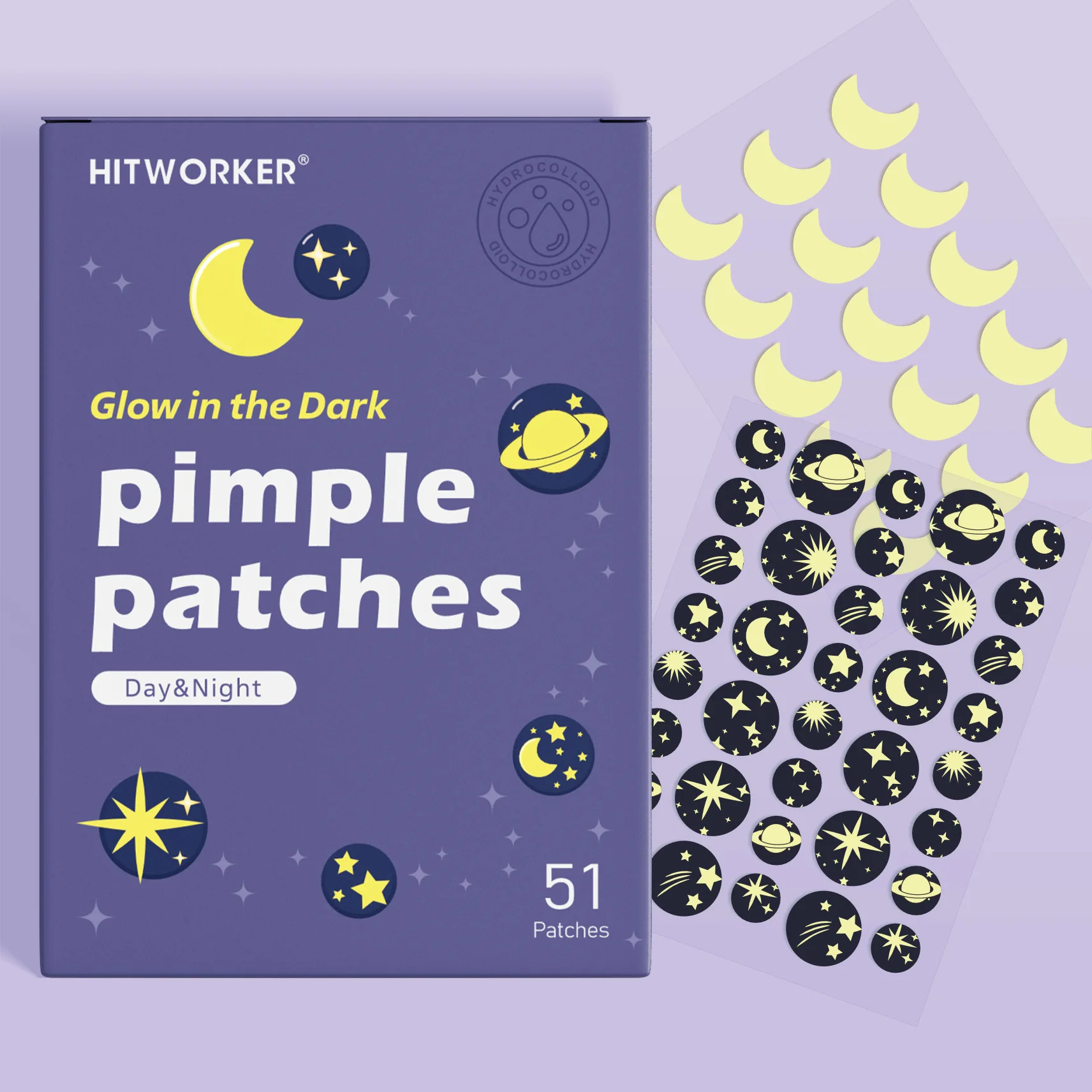 51Pcs Cute Shaped Acne Patches, Hydrocolloid Spot Treatment Stickers for Face Beauty Care
51Pcs Cute Shaped Acne Patches, Hydrocolloid Spot Treatment Stickers for Face Beauty Care