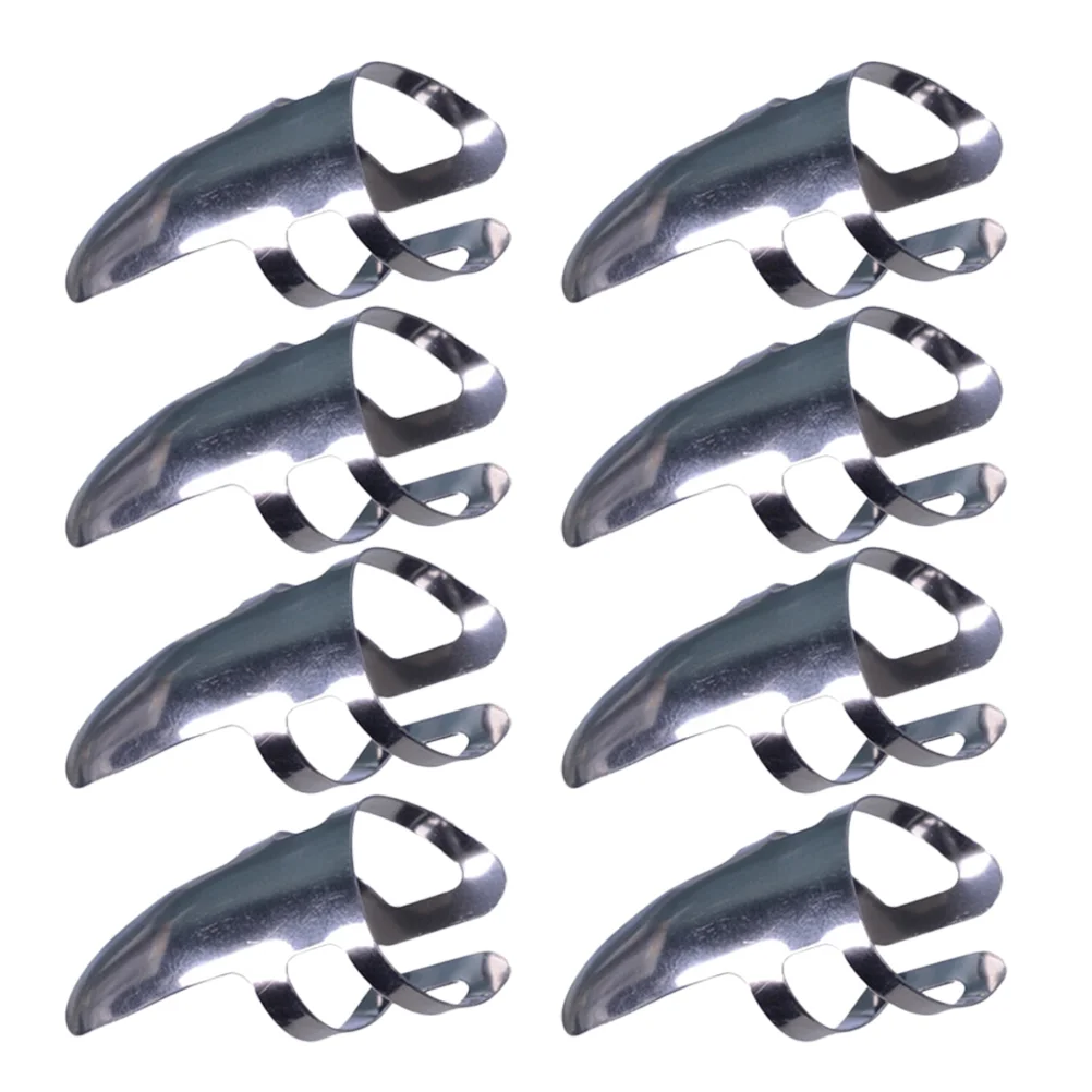 9 Pcs Stainless Steel Index Finger Pick Bass Nail Plectrum Guitar Forefinger Single
9 Pcs Stainless Steel Index Finger Pick Bass Nail Plectrum Guitar Forefinger Single