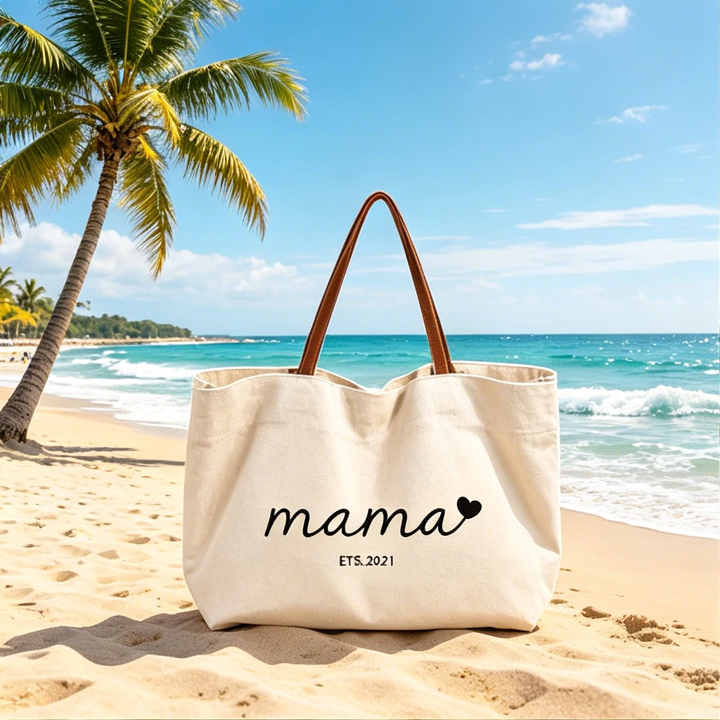 Sweet Canvas Tote Bag Custom Mom Text Print Warm Family Parents Casual Meet Daily Casual Item Arrangement Gift
Sweet Canvas Tote Bag Custom Mom Text Print Warm Family Parents Casual Meet Daily Casual Item Arrangement Gift