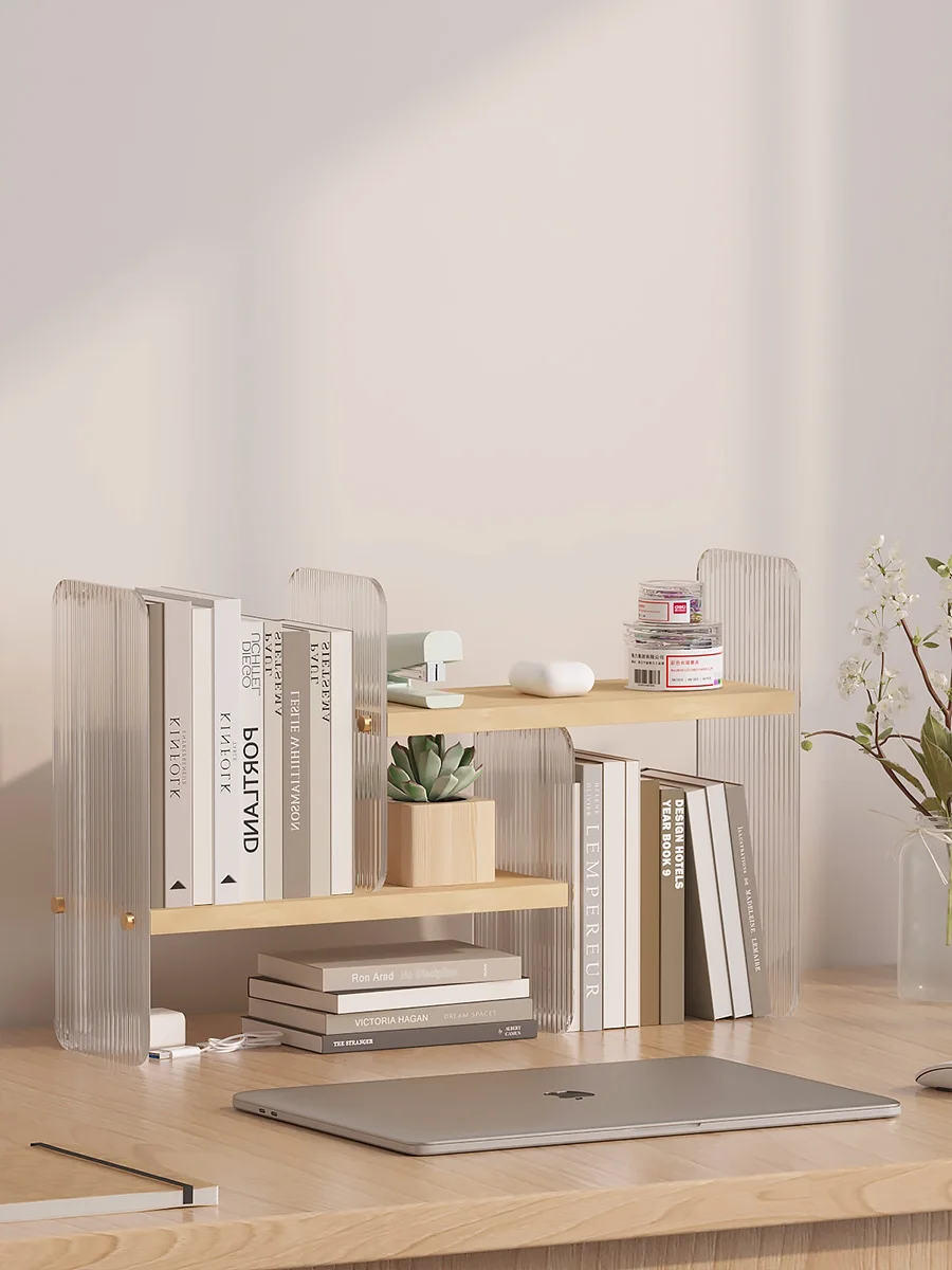 Acrylic Desktop Organizer Bookelf Simple Multi-layer Office Desk Book Sorting Ra Transparent Easy-to-use Storage Solution
Acrylic Desktop Organizer Bookelf Simple Multi-layer Office Desk Book Sorting Ra Transparent Easy-to-use Storage Solution
